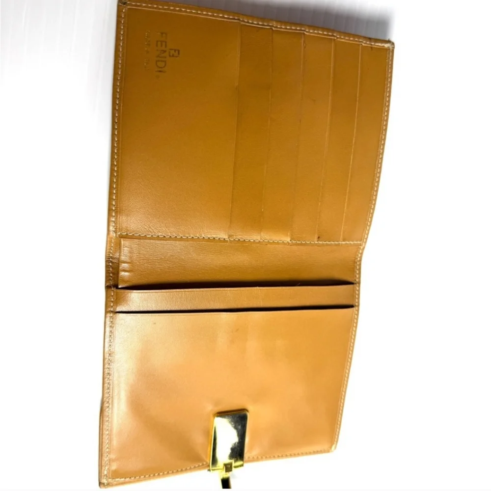 Fendi Vintage Rare Yellow and Black Wallet (EUC) - Picture 3 of 13